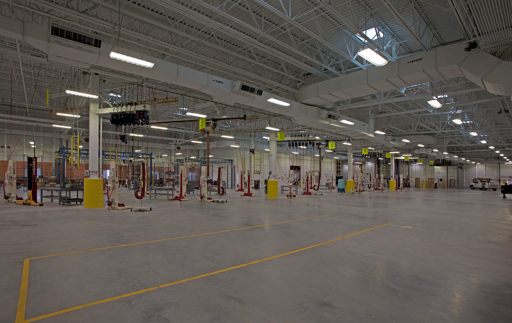 Worcester Bus Facility Interior